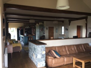 Interior of building