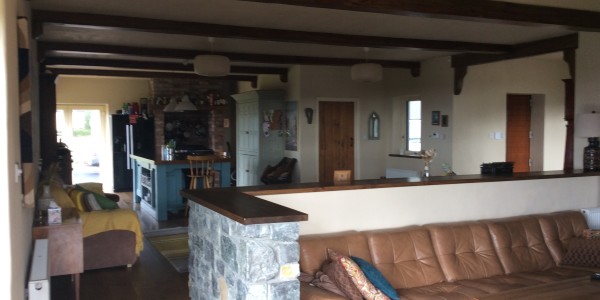 Interior of building