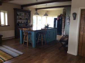 Interior of building